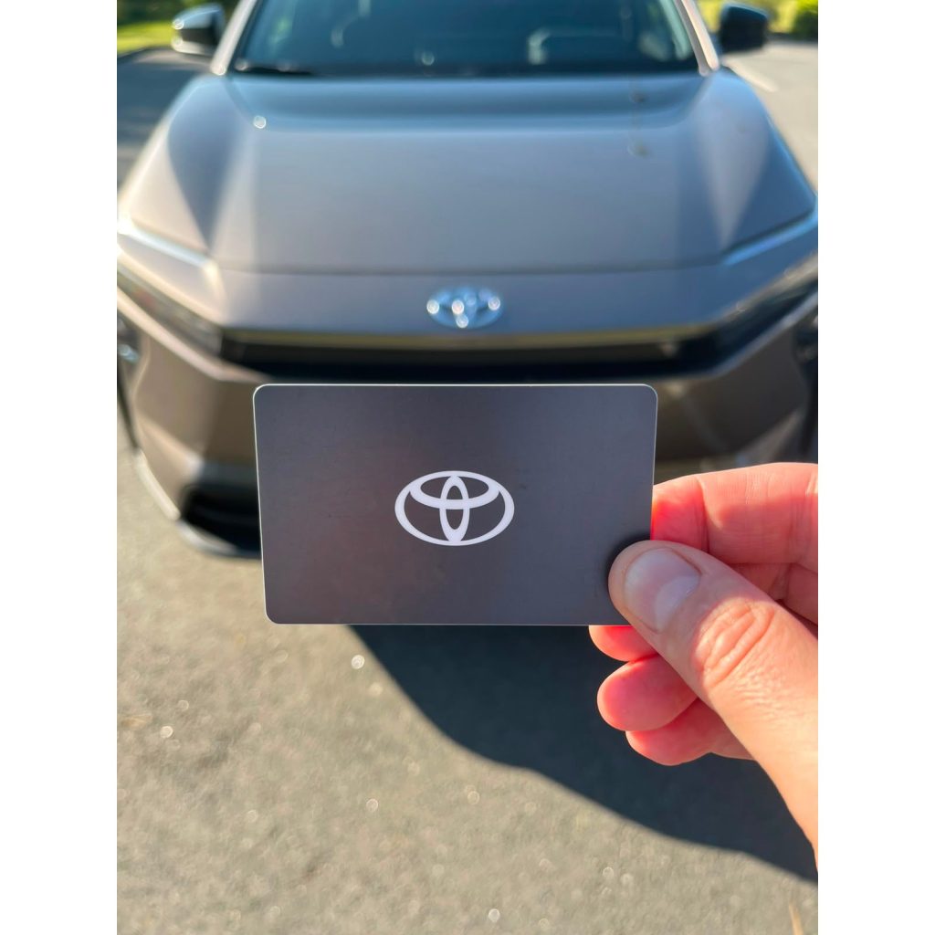 Toyota Charging Network uzlādes karte